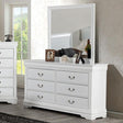 Louis Philippe Dresser White - Furniture World