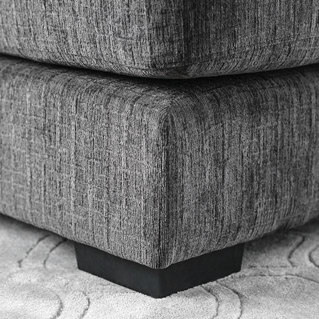 Kaylee Gray Large L-Shaped Sectional - Furniture World