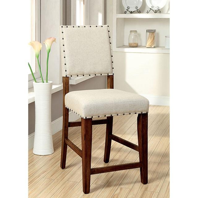 SANIA Rustic Oak Counter Ht. Chair (2/CTN) - Furniture World
