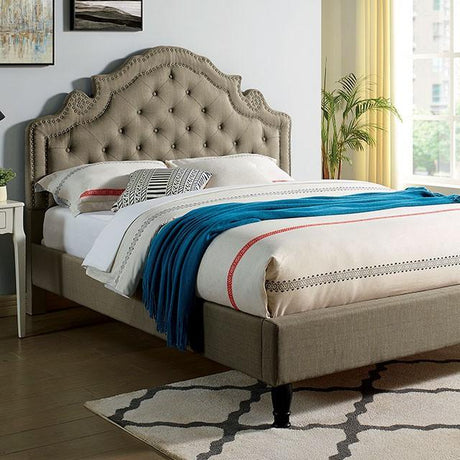 Aubree Cal.King & E.King Bed - Furniture World