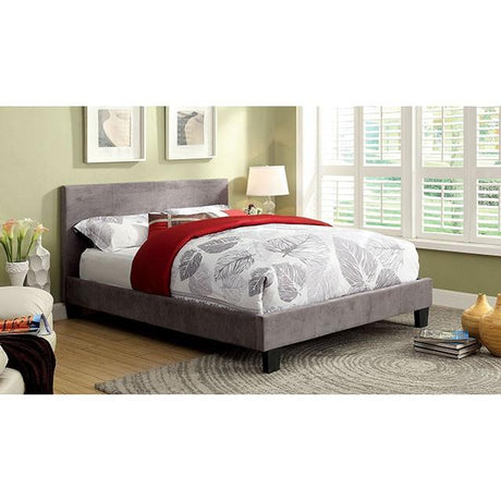 Winn Park Cal.King, E.King, Twin, & Full Bed Chrome, Gray, Brown, & Chrome - Furniture World