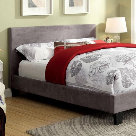 Winn Park Cal.King, E.King, Twin, & Full Bed Chrome, Gray, Brown, & Chrome - Furniture World