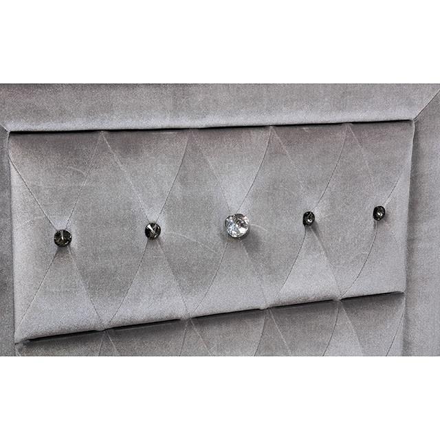 Alzir Dresser Gray - Furniture World
