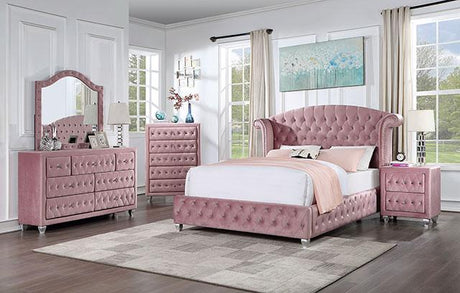 ZOHAR Dresser, Pink - Furniture World