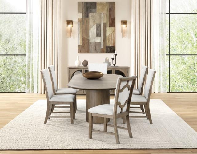 Clements 7 Pc Dining Table Set - Furniture World