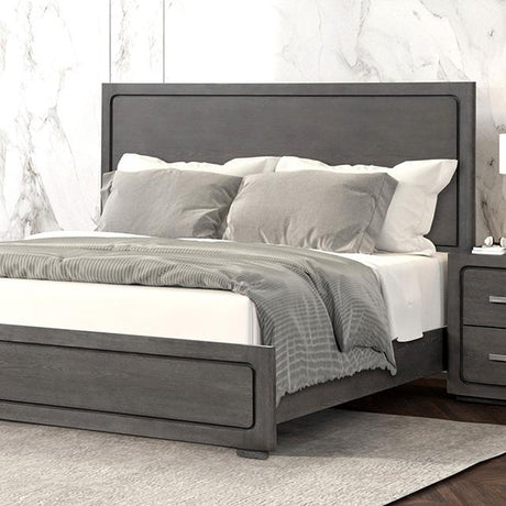 Crowthorne Bed White & Grey - Furniture World