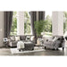 Pierpont Gray Ottoman - Furniture World