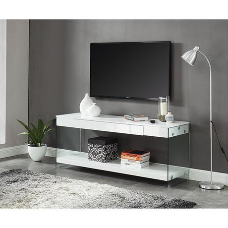 Sabugal White 60" TV Stand - Furniture World