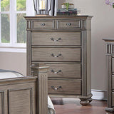 SYRACUSE Chest, Gray - Furniture World