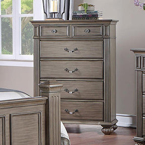 SYRACUSE Chest, Gray - Furniture World