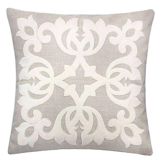 Trudy Light Beige 20" X 20" Pillow, Ecru image