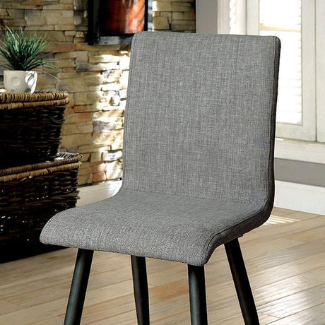 Vilhelm I Gray Side Chair (2/CTN) - Furniture World