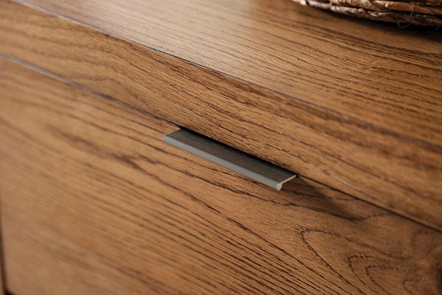 LEIRVIK Dresser, Light Walnut - Furniture World