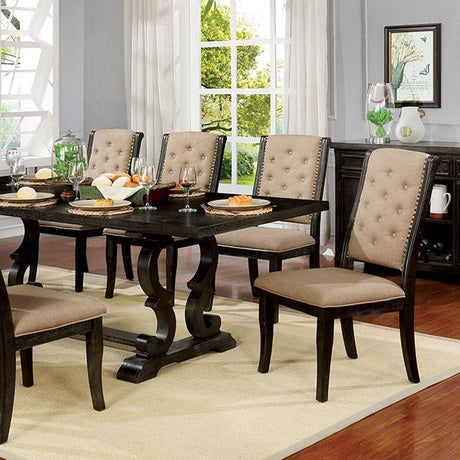 Patience Dark Walnut Dining Table - Furniture World