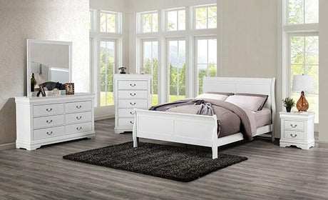 Louis Philippe Dresser White - Furniture World
