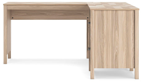Battelle 60" Home Office Desk with Return - Furniture World