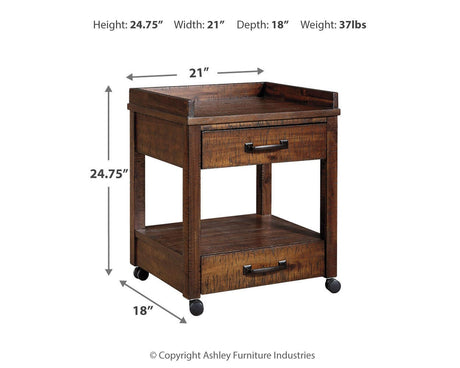 Baldridge Printer Stand - Furniture World