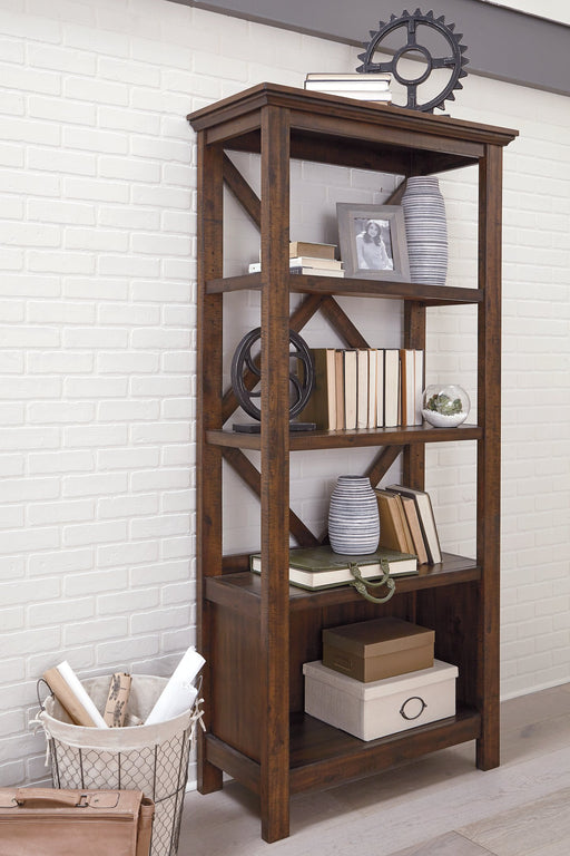 Baldridge 75" Bookcase - Furniture World