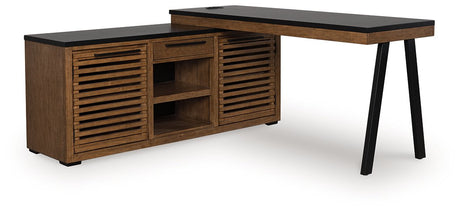 Kallari Credenza with Desk Return - Furniture World