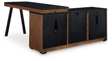 Kallari Credenza with Desk Return - Furniture World
