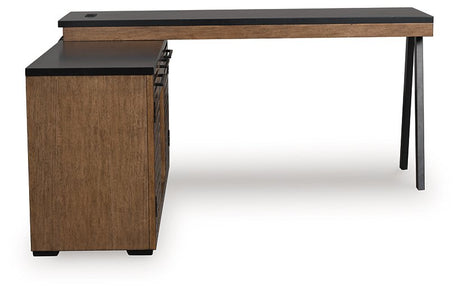 Kallari Credenza with Desk Return - Furniture World