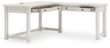 Robbinsdale L-Shaped Home Office Desk - Furniture World
