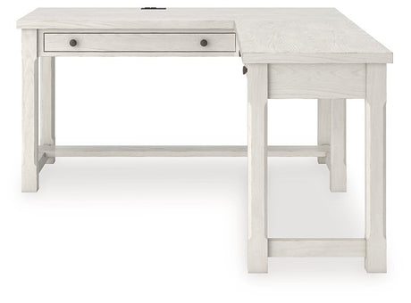 Robbinsdale L-Shaped Home Office Desk - Furniture World
