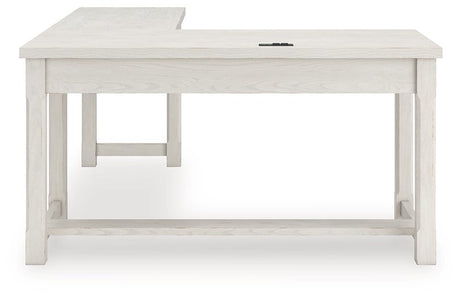 Robbinsdale L-Shaped Home Office Desk - Furniture World