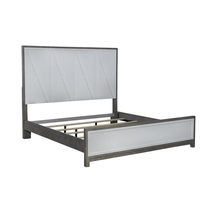 Palmetto Heights King Panel Bed - Furniture World