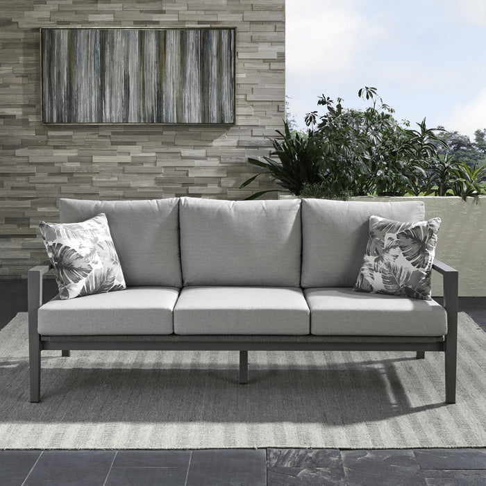 Plantation Key Outdoor Sofa - Granite - Furniture World