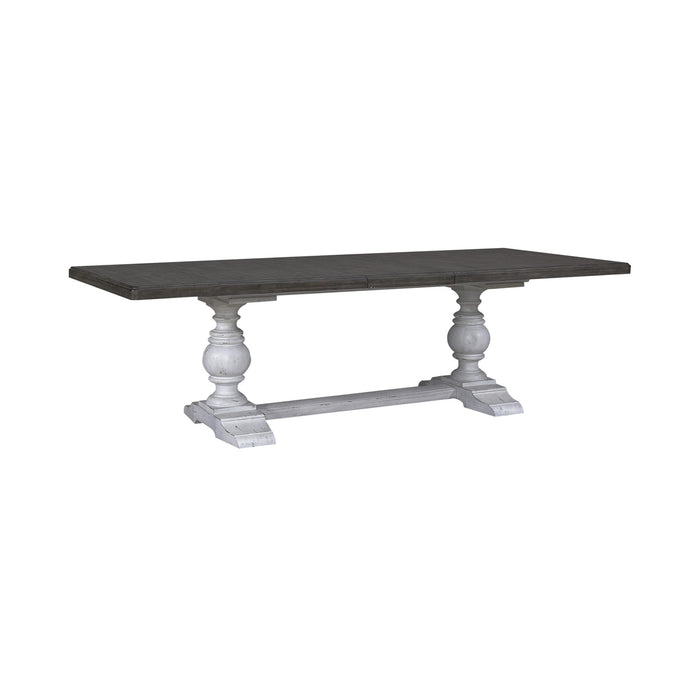 River Place Trestle Table Set - Furniture World