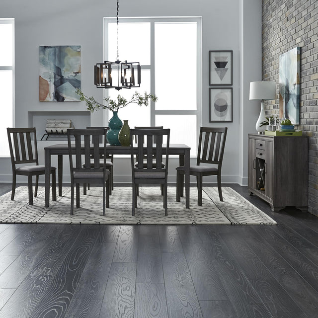 Tanners Creek 7 Piece Rectangular Table Set - Furniture World