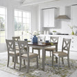 Thornton 7 Piece Rectangular Leg Table Set - Furniture World
