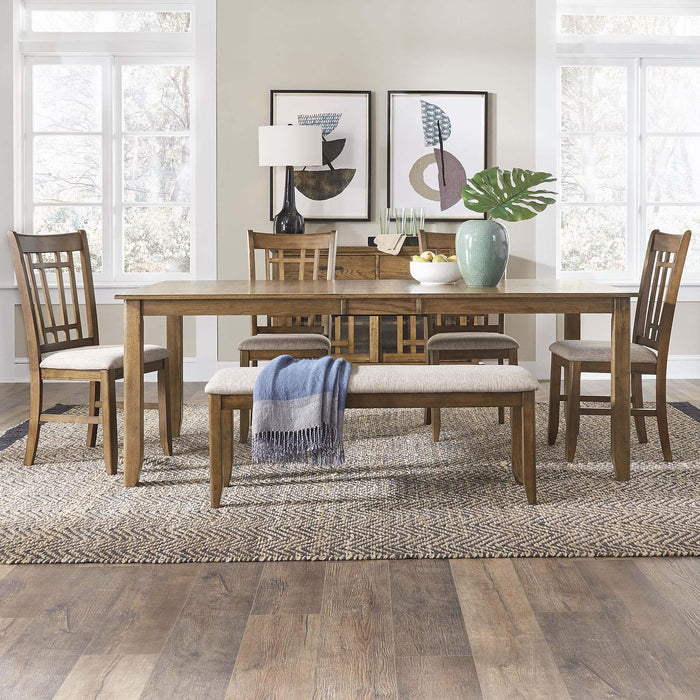 Santa Rosa 6 Piece Rectangular Table Set - Furniture World