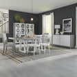 Palmetto Heights Alt 7 Piece Double Pedestal Table Set - Furniture World