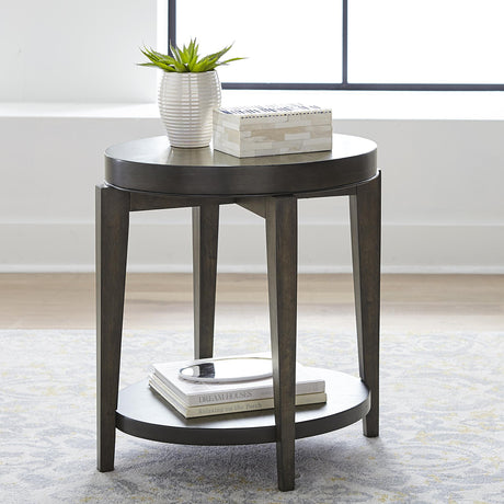 Penton Oval Chair Side Table - Furniture World
