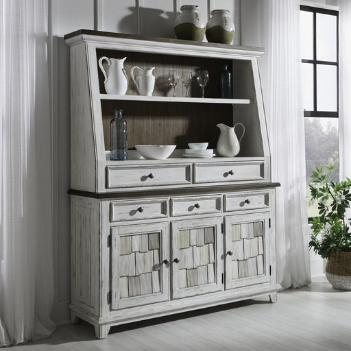River Place Server & Hutch - Furniture World