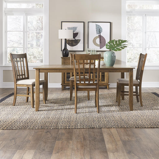 Santa Rosa 5 Piece Rectangular Table Set - Furniture World
