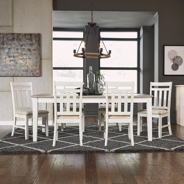 Summerville 7 Piece Rectangular Table Set - Furniture World