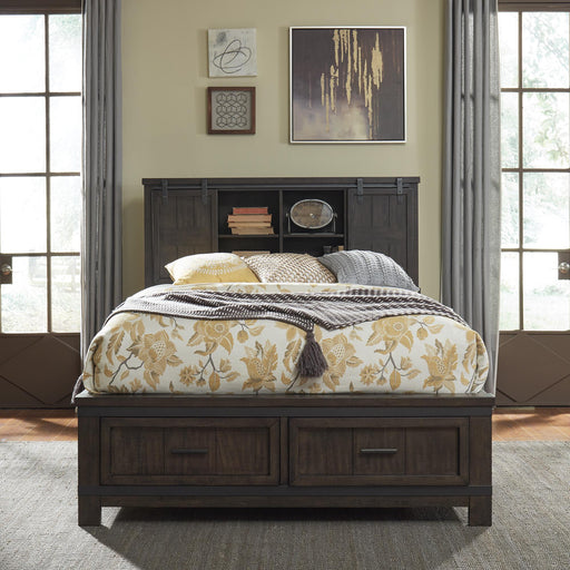 Thornwood Hills King Bookcase Bed - Furniture World