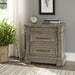 Town & Country 3 Drawer Nightstand w/ Charging Station - Furniture World