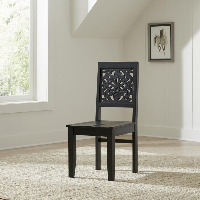 Trellis Lane Accent Chair- Black - Furniture World