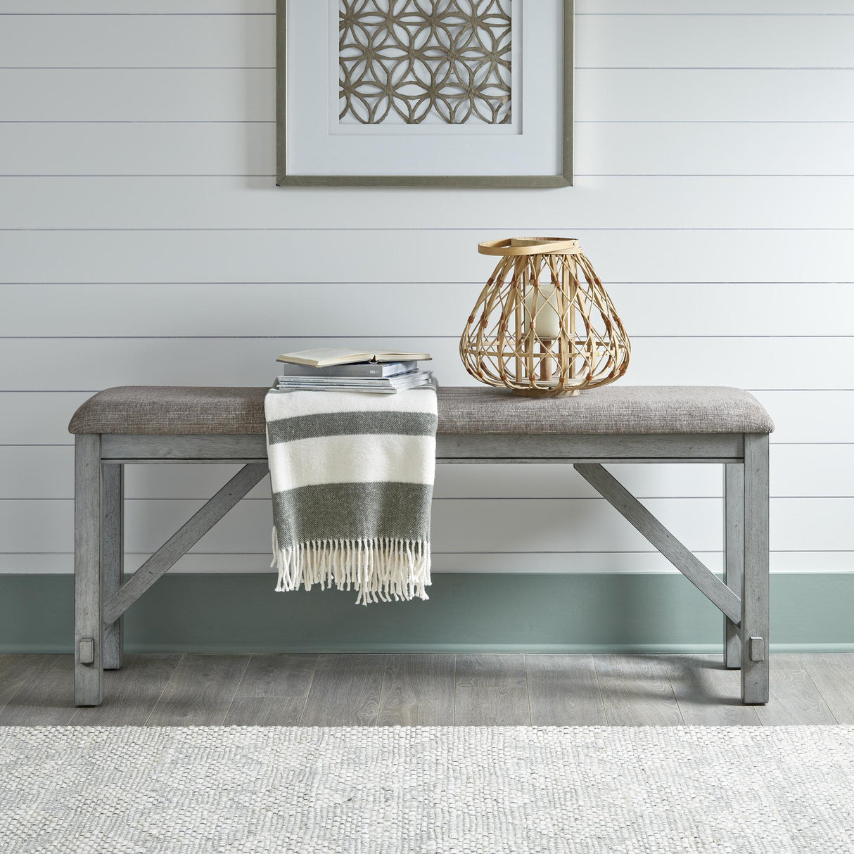 Newport Counter Height Dining Bench - Furniture World