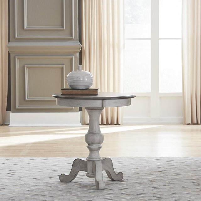 Ocean Isle Round End Table - Furniture World