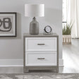 Palmetto Heights 2 Drawer Nightstand w/ Charging Station - Furniture World