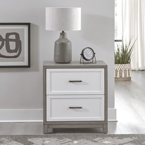 Palmetto Heights 2 Drawer Nightstand w/ Charging Station - Furniture World