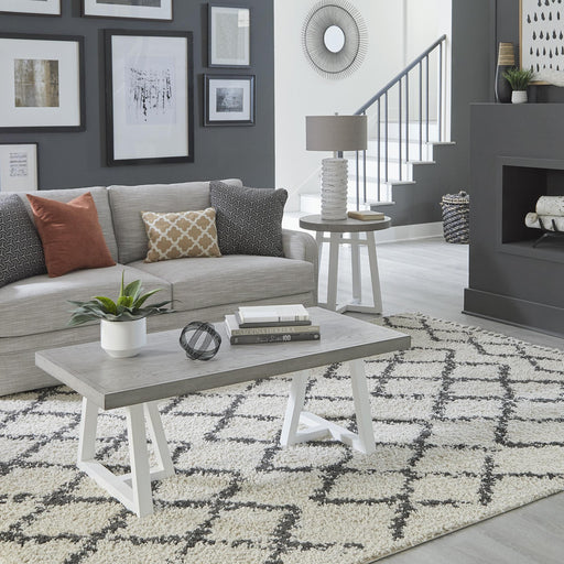 Palmetto Heights 3 Piece Set (1-Cocktail 2-End Tables) - Furniture World