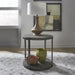 Modern View Round End Table - Furniture World