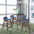 Space Savers 5 Piece Gathering Table Set - Furniture World