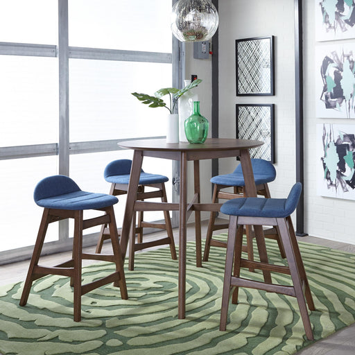 Space Savers 5 Piece Gathering Table Set - Furniture World